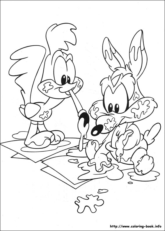 Baby Looney Tunes coloring picture